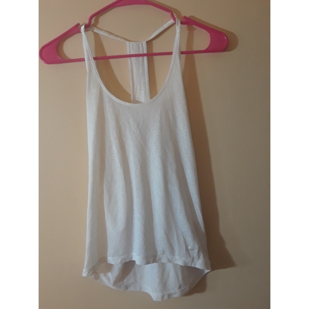 White Nike racerback